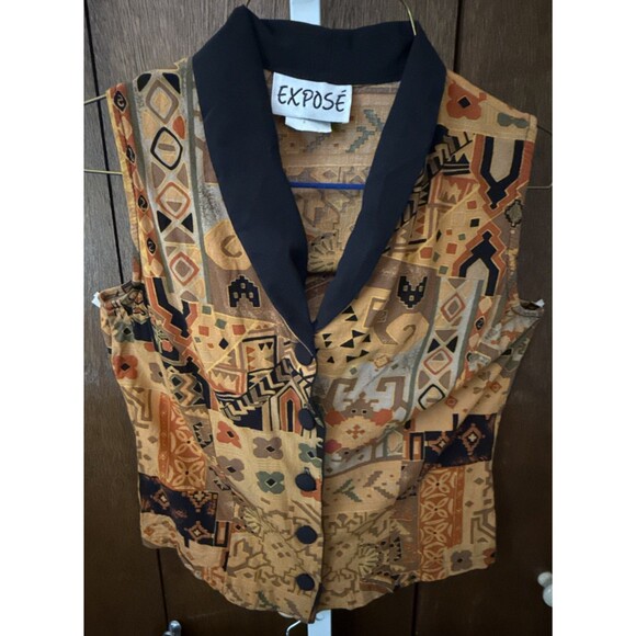 Vintage Skirt Set W/ Sleeveless Top Excellent Condition Made in USA Sz Small - Picture 2 of 16